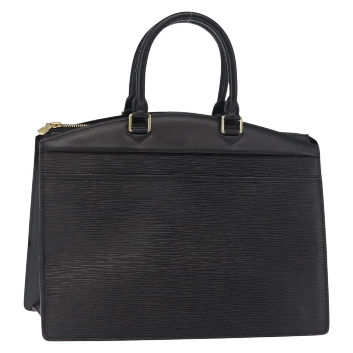 LOUIS VUITTON Epi Riviera Hand Bag Noir Black M48182 LV Auth 162071