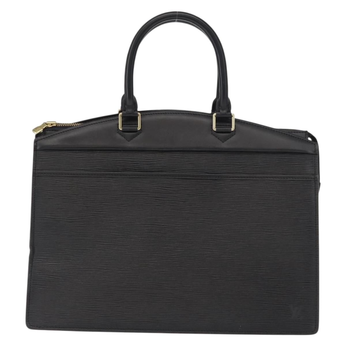 LOUIS VUITTON Epi Riviera Hand Bag Noir Black M48182 LV Auth 162071