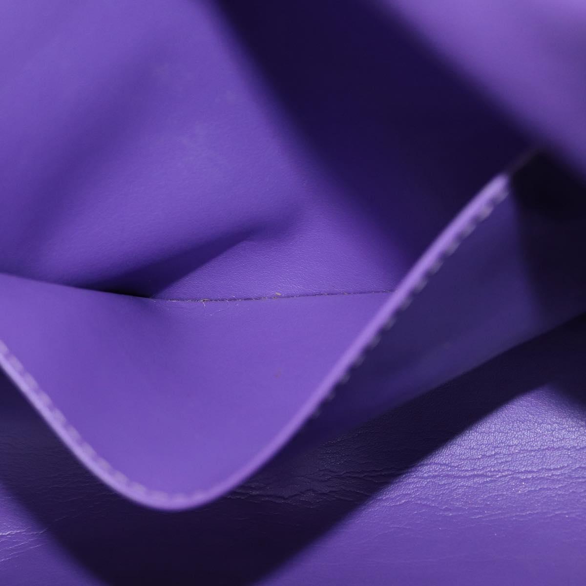 LOUIS VUITTON Vernis Thompson Street Bag Purple Viole M91095 Auth 162088