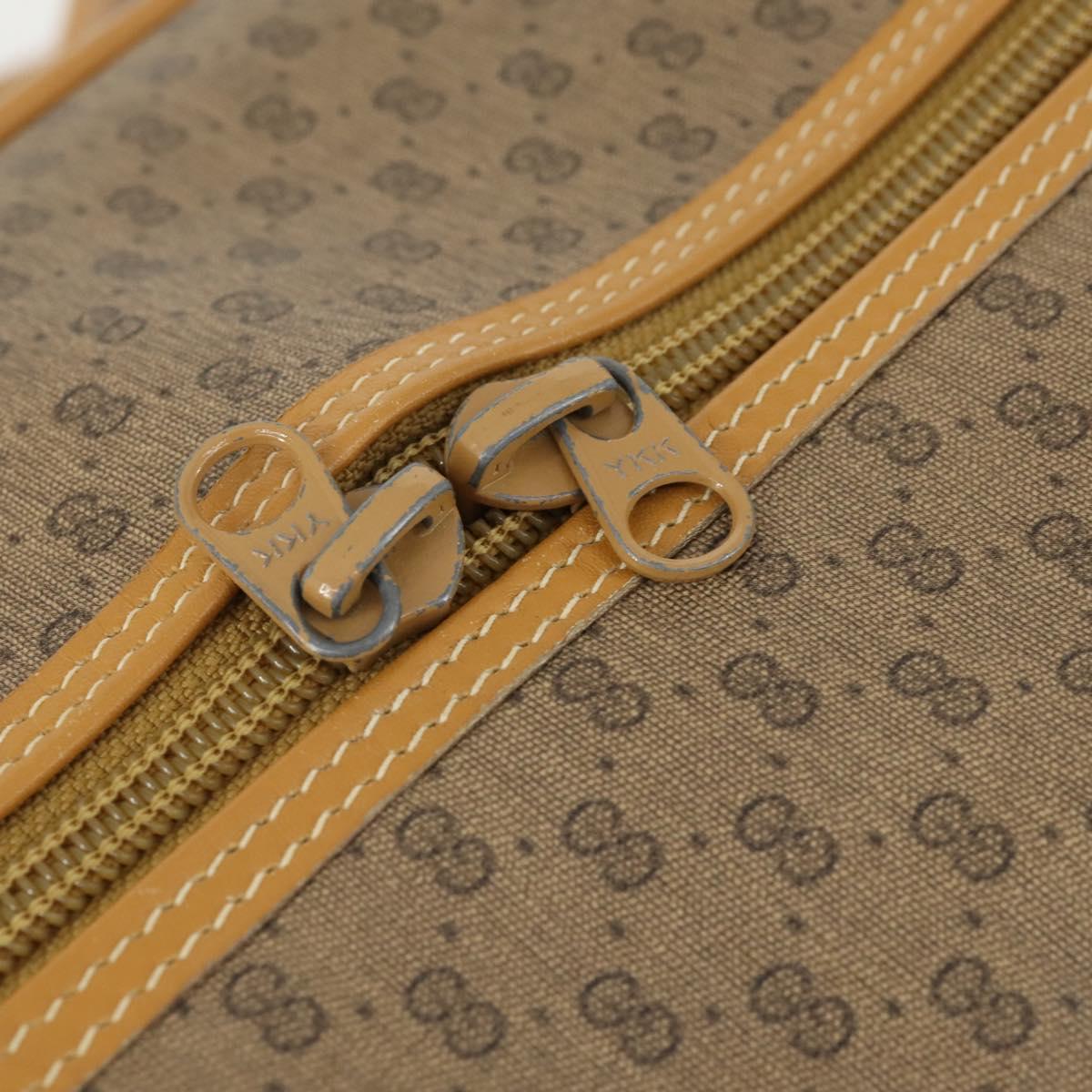 GUCCI Micro GG Supreme Web Sherry Line Bag PVC Beige 012 39 0291 Auth 162095