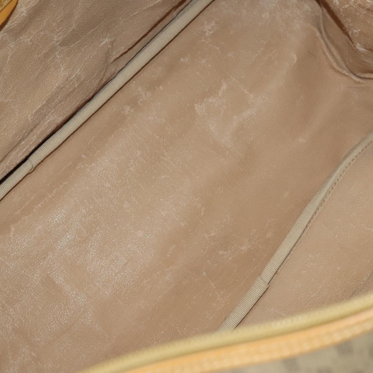 GUCCI Micro GG Supreme Web Sherry Line Bag PVC Beige 012 39 0291 Auth 162095