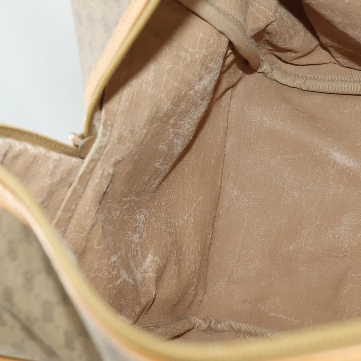 GUCCI Micro GG Supreme Web Sherry Line Bag PVC Beige 012 39 0291 Auth 162095