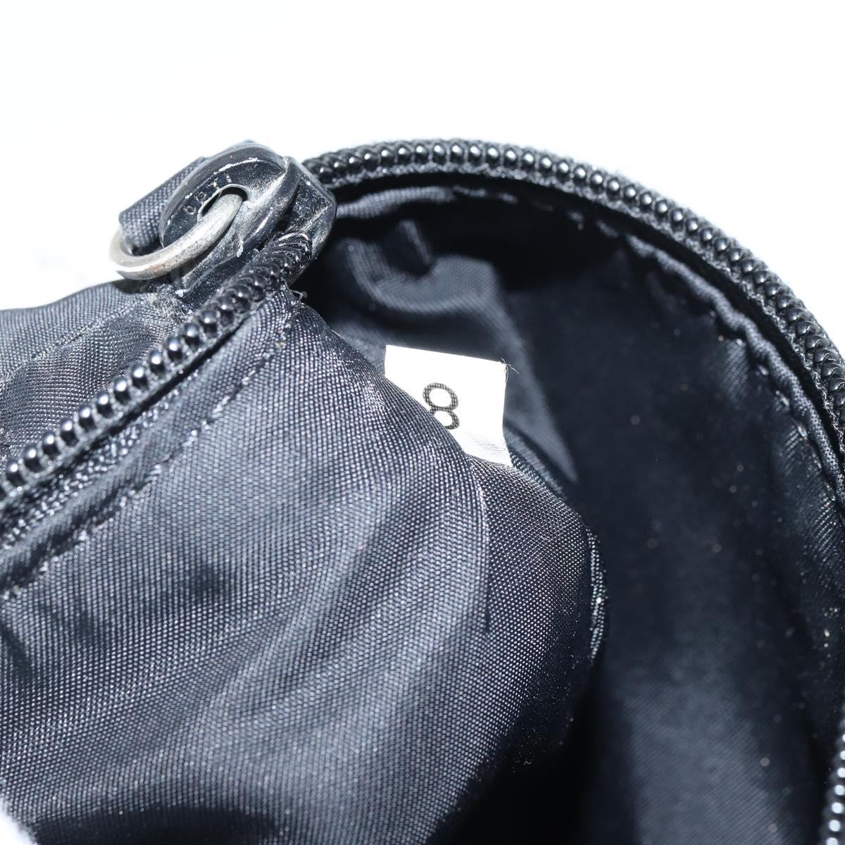 PRADA Hand Bag Nylon Black Auth 162139