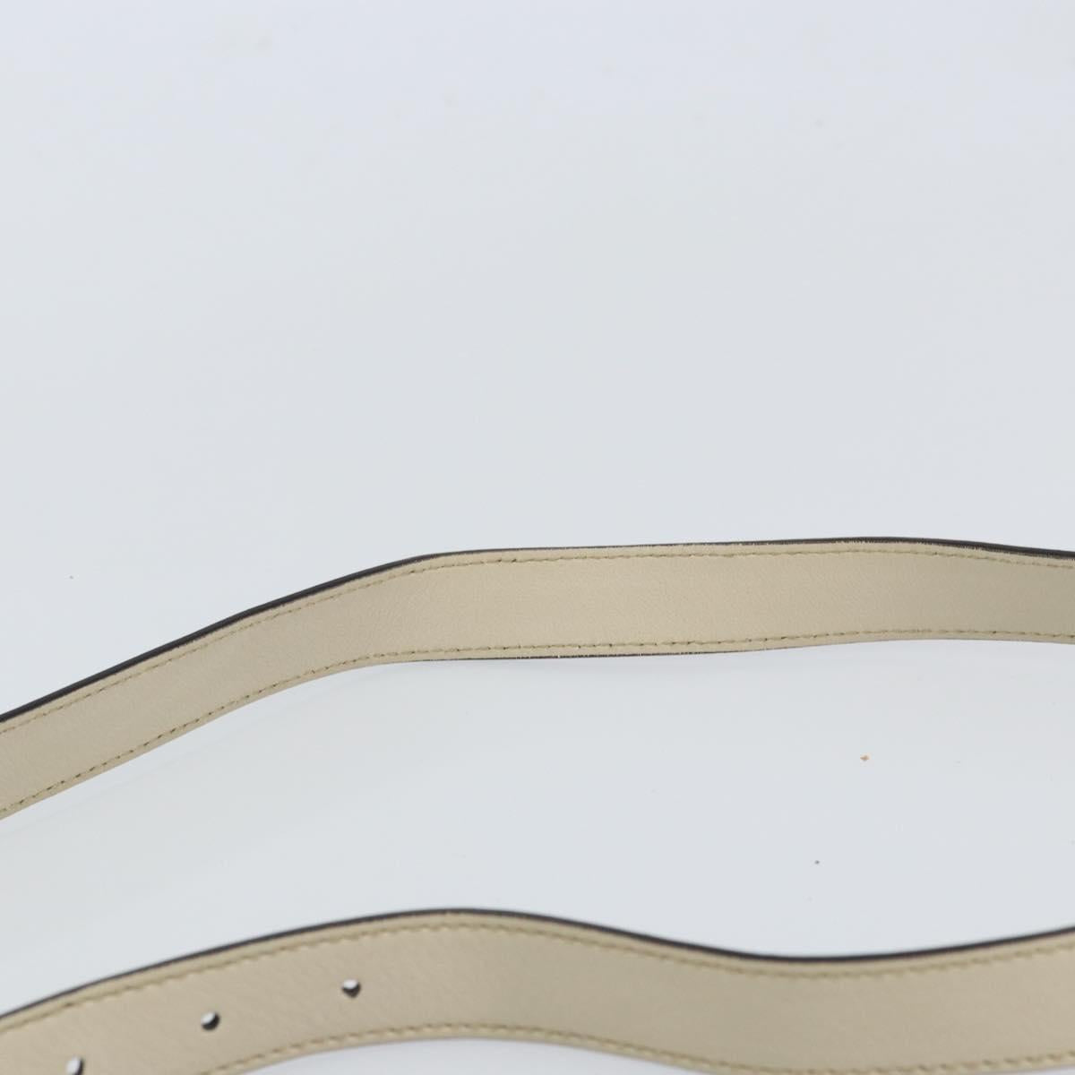 GUCCI GG Canvas Shoulder Bag Beige Gold 388924 Auth 162188