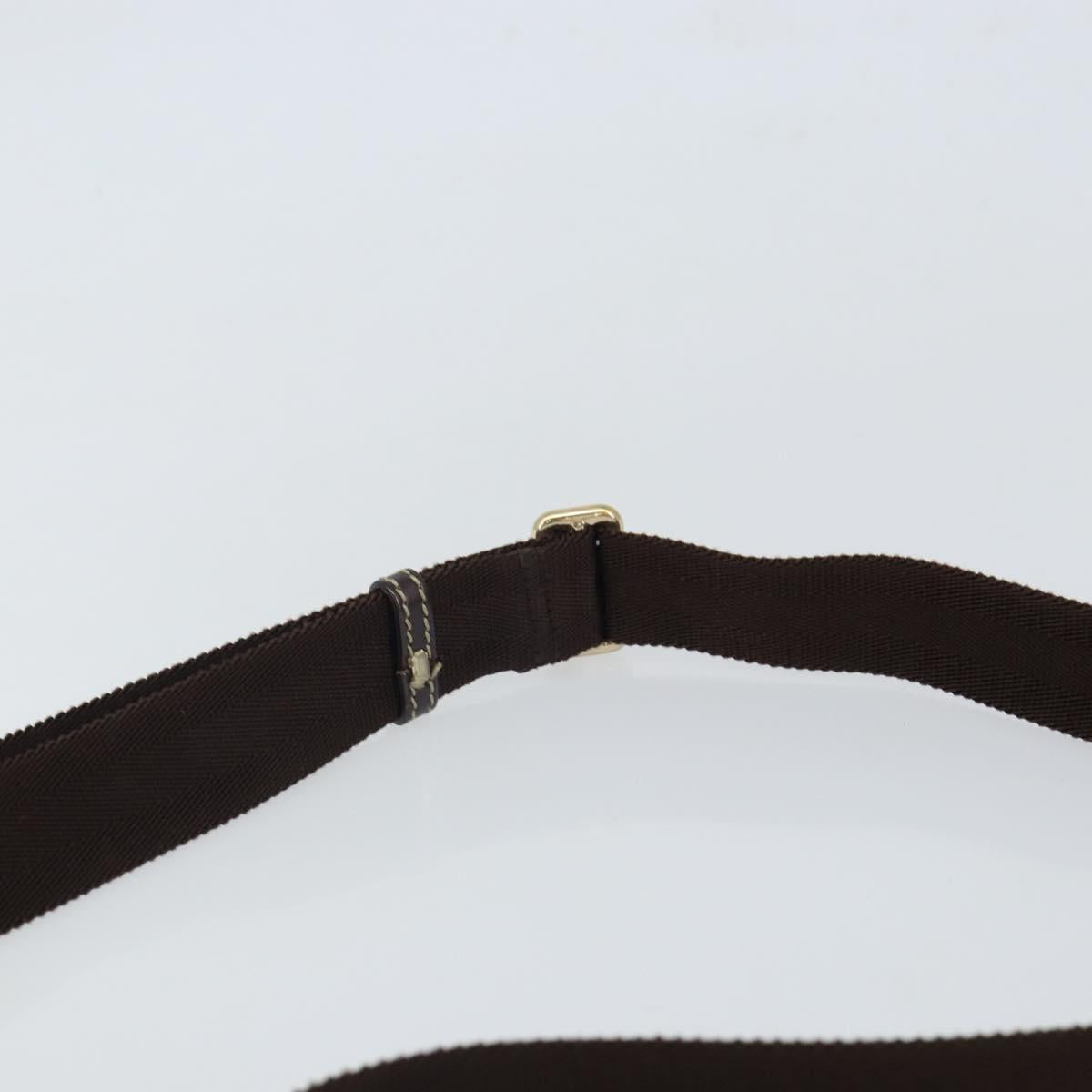 GUCCI GG Supreme Shoulder Bag PVC Beige Gold 223666 Auth 162192