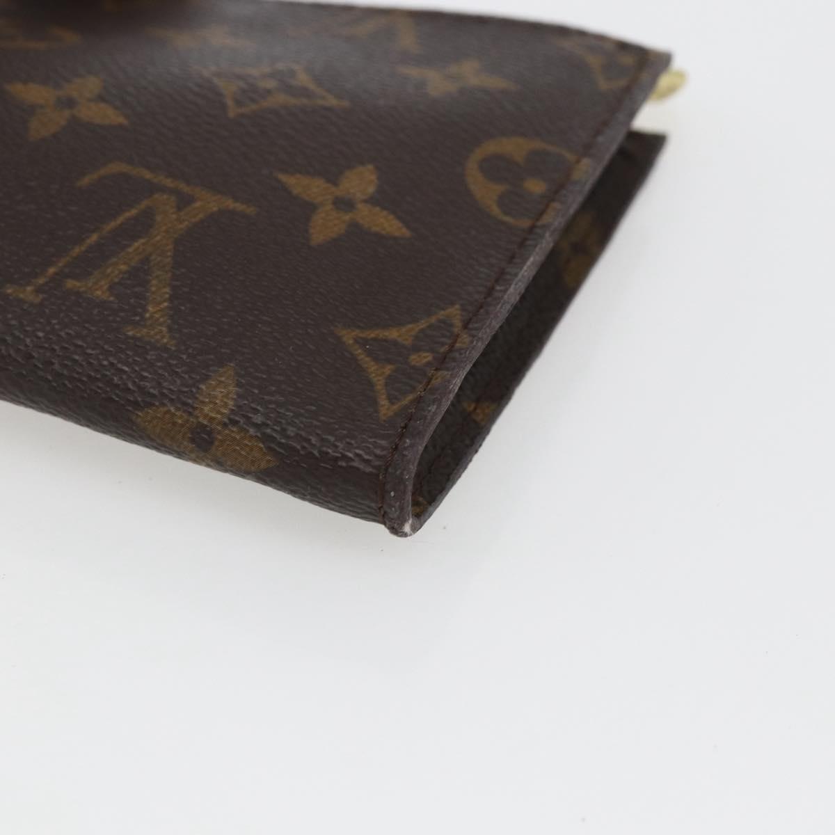 LOUIS VUITTON Monogram Bucket PM Accessory Pouch LV Auth 162210