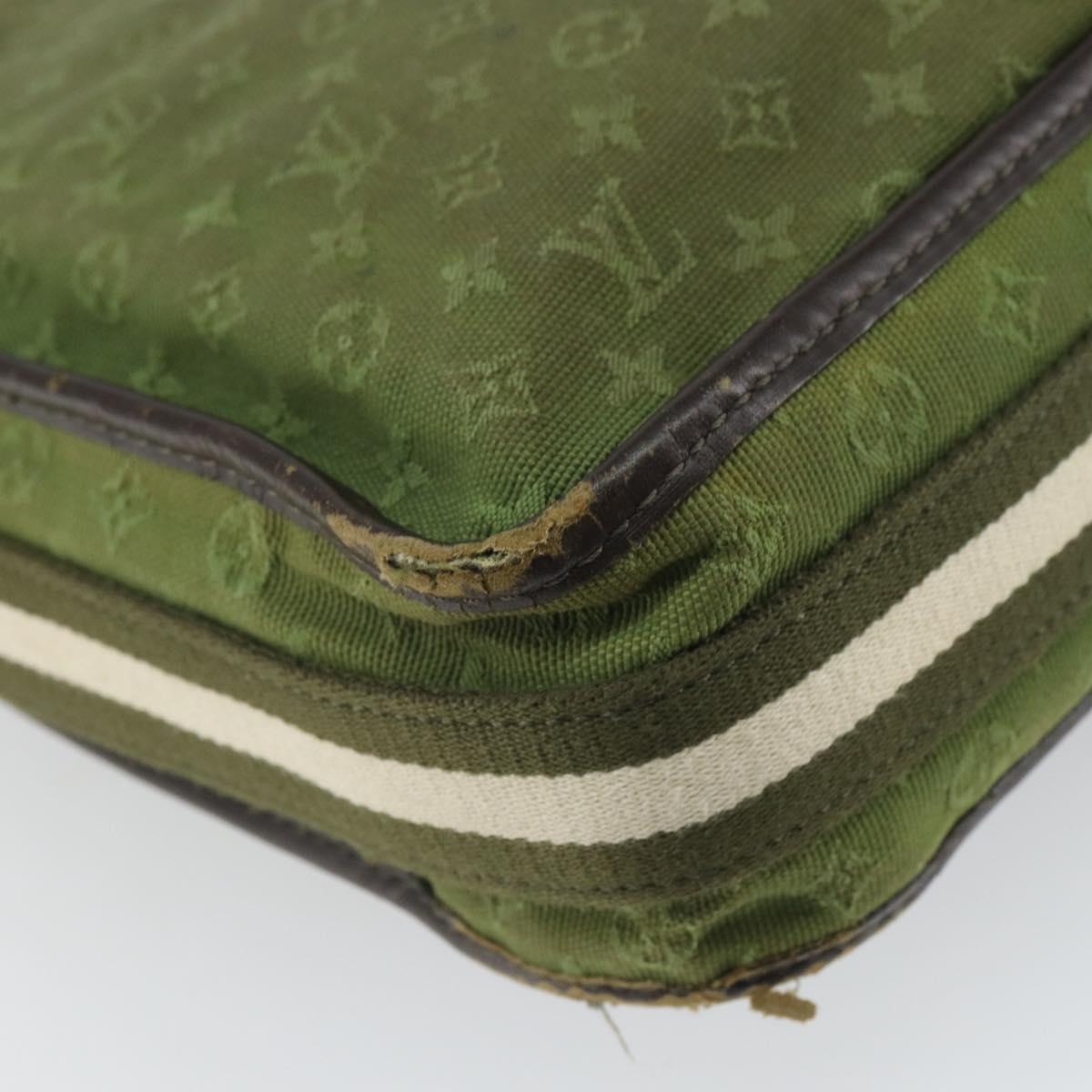 LOUIS VUITTON Monogram Mini Besace Mary Kate Bag TST Khaki M92322 LV Auth 162211