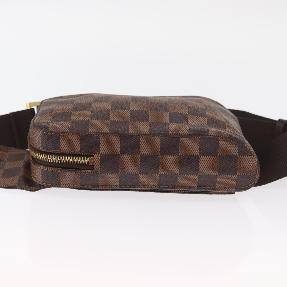 LOUIS VUITTON Damier Ebene Geronimos Shoulder Bag N51994 LV Auth 162244