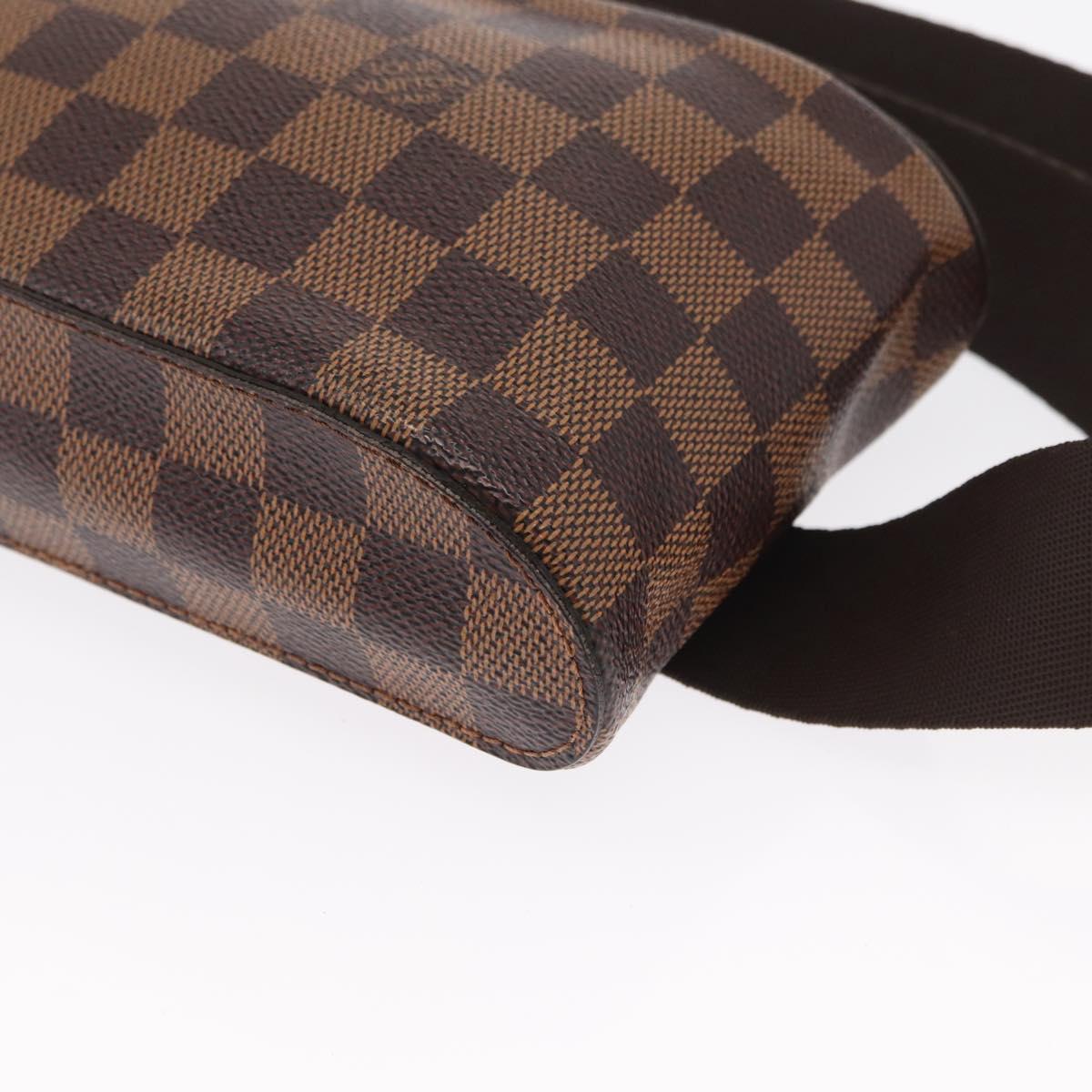 LOUIS VUITTON Damier Ebene Geronimos Shoulder Bag N51994 LV Auth 162244