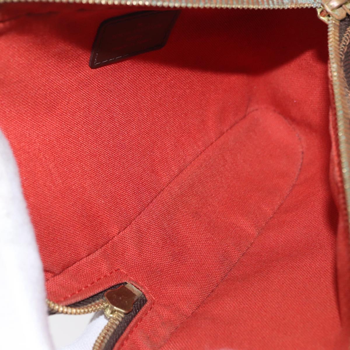 LOUIS VUITTON Damier Ebene Geronimos Shoulder Bag N51994 LV Auth 162244