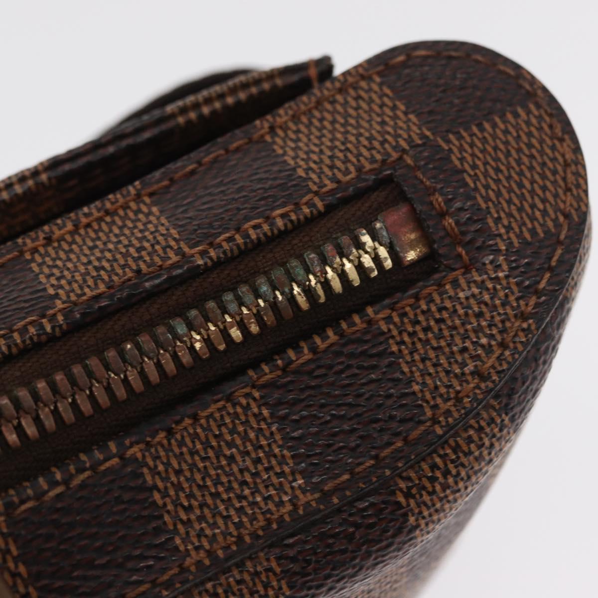 LOUIS VUITTON Damier Ebene Geronimos Shoulder Bag N51994 LV Auth 162244