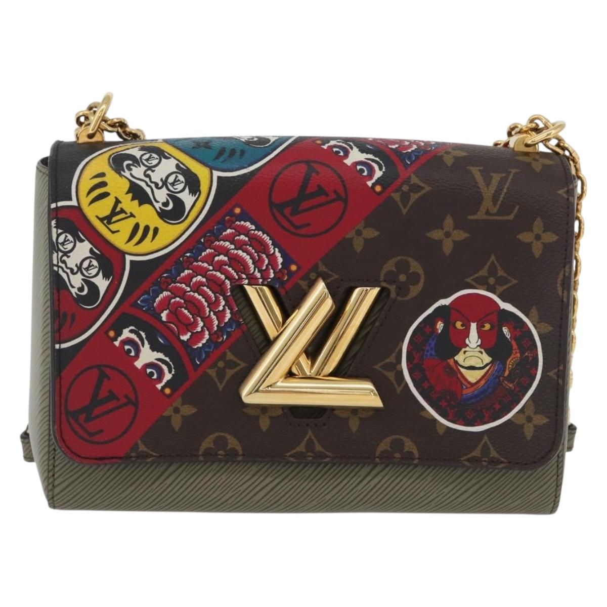 LOUIS VUITTON Monogram Kabuki Twist MM Shoulder Bag M67260 LV Auth 162247SM