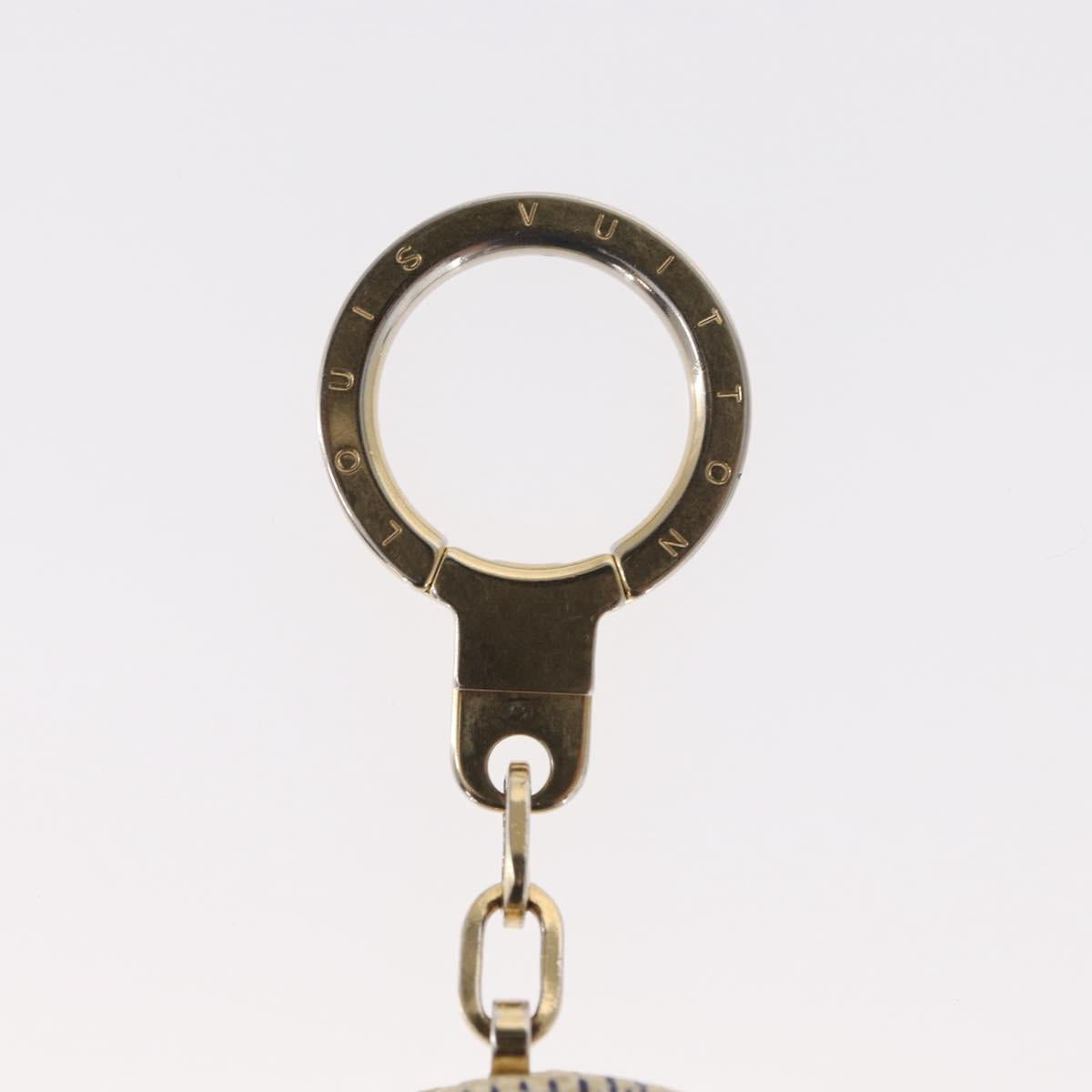 LOUIS VUITTON Damier Azur Astropill Charm N65989 LV Auth 162260