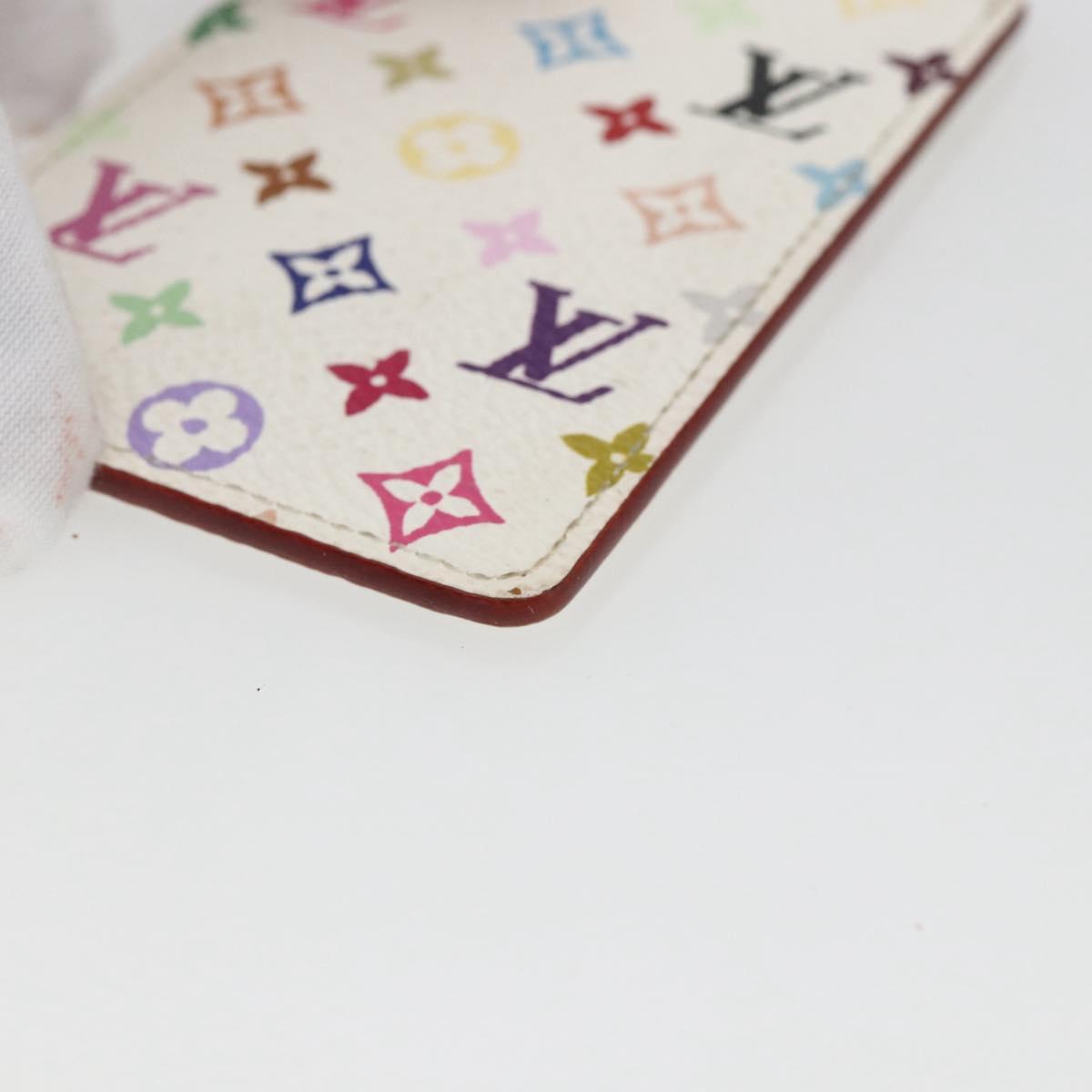 LOUIS VUITTON Monogram Multicolor Etui Miroir White M92651 LV Auth 162263V