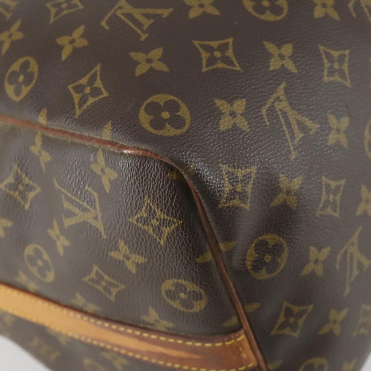LOUIS VUITTON Monogram Keepall Bandouliere 50 Boston Bag M41416 LV Auth 162281