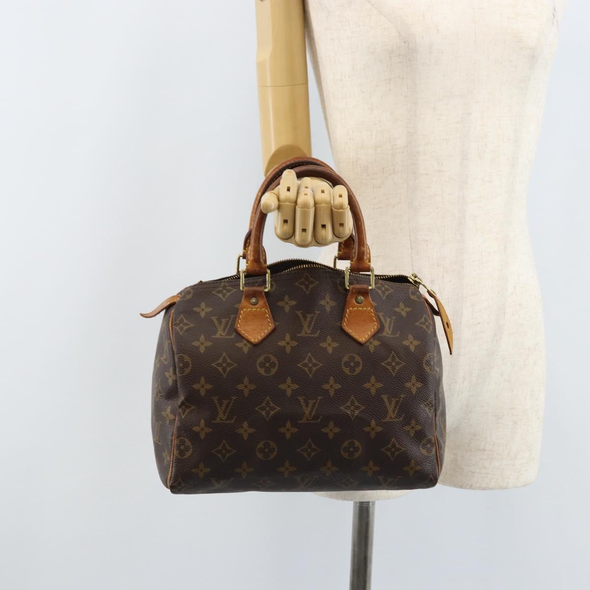 LOUIS VUITTON Monogram Speedy 25 Hand Bag M41528 LV Auth 162284