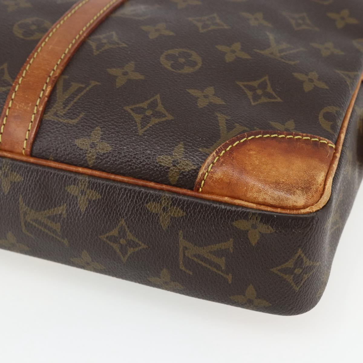 LOUIS VUITTON Monogram Porte Documents Voyage Business Bag M53361 LV Auth 162285