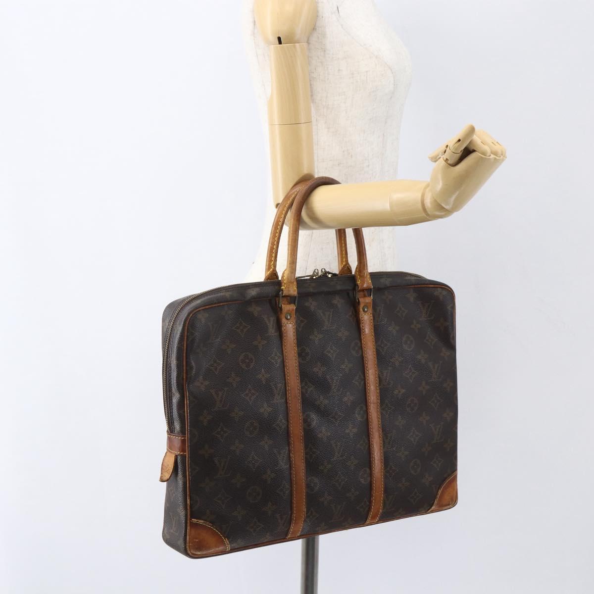 LOUIS VUITTON Monogram Porte Documents Voyage Business Bag M53361 LV Auth 162285