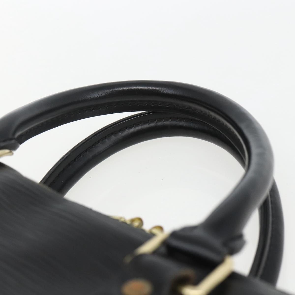 LOUIS VUITTON Epi Porte Documents Voyage Business Bag Black M40321 Auth 162287