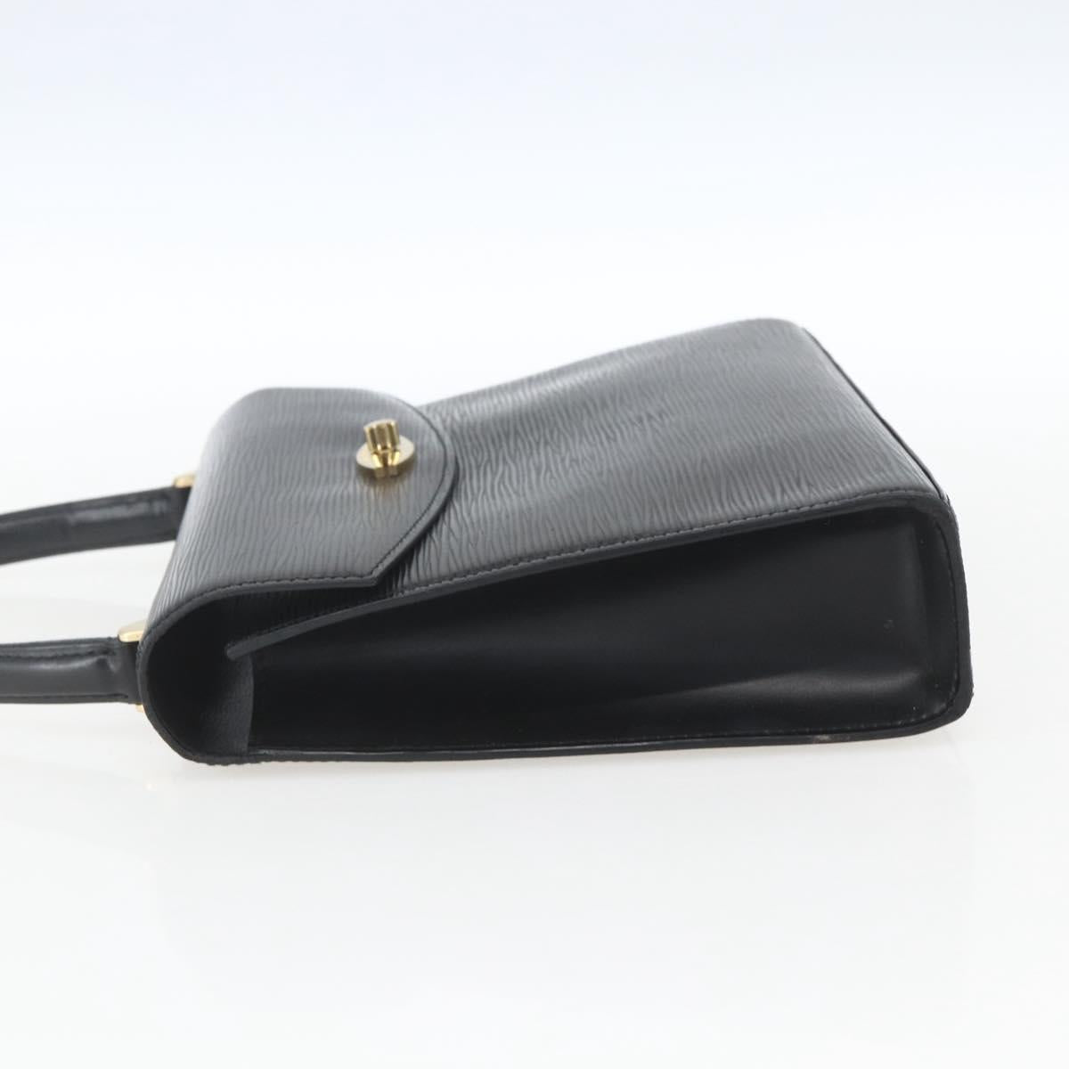 LOUIS VUITTON Epi Malesherbes Hand Bag Black M52372 LV Auth 162295