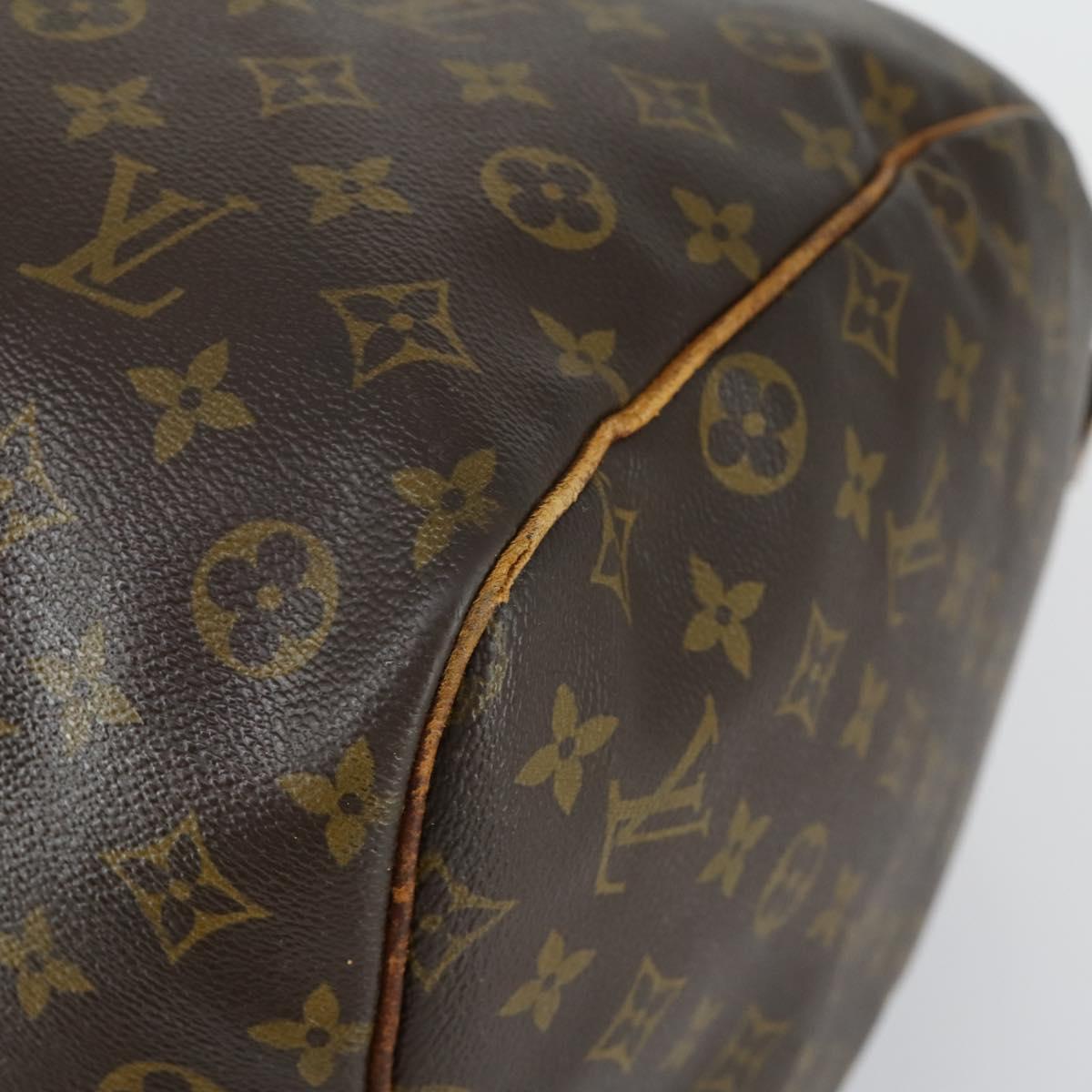 LOUIS VUITTON Monogram Keepall 60 Boston Bag M41422 LV Auth 162348