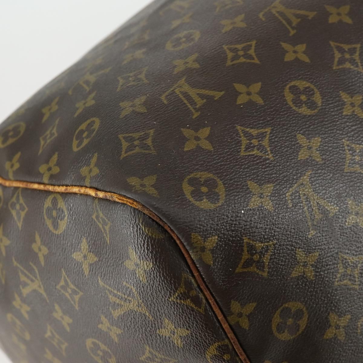 LOUIS VUITTON Monogram Keepall 60 Boston Bag M41422 LV Auth 162348