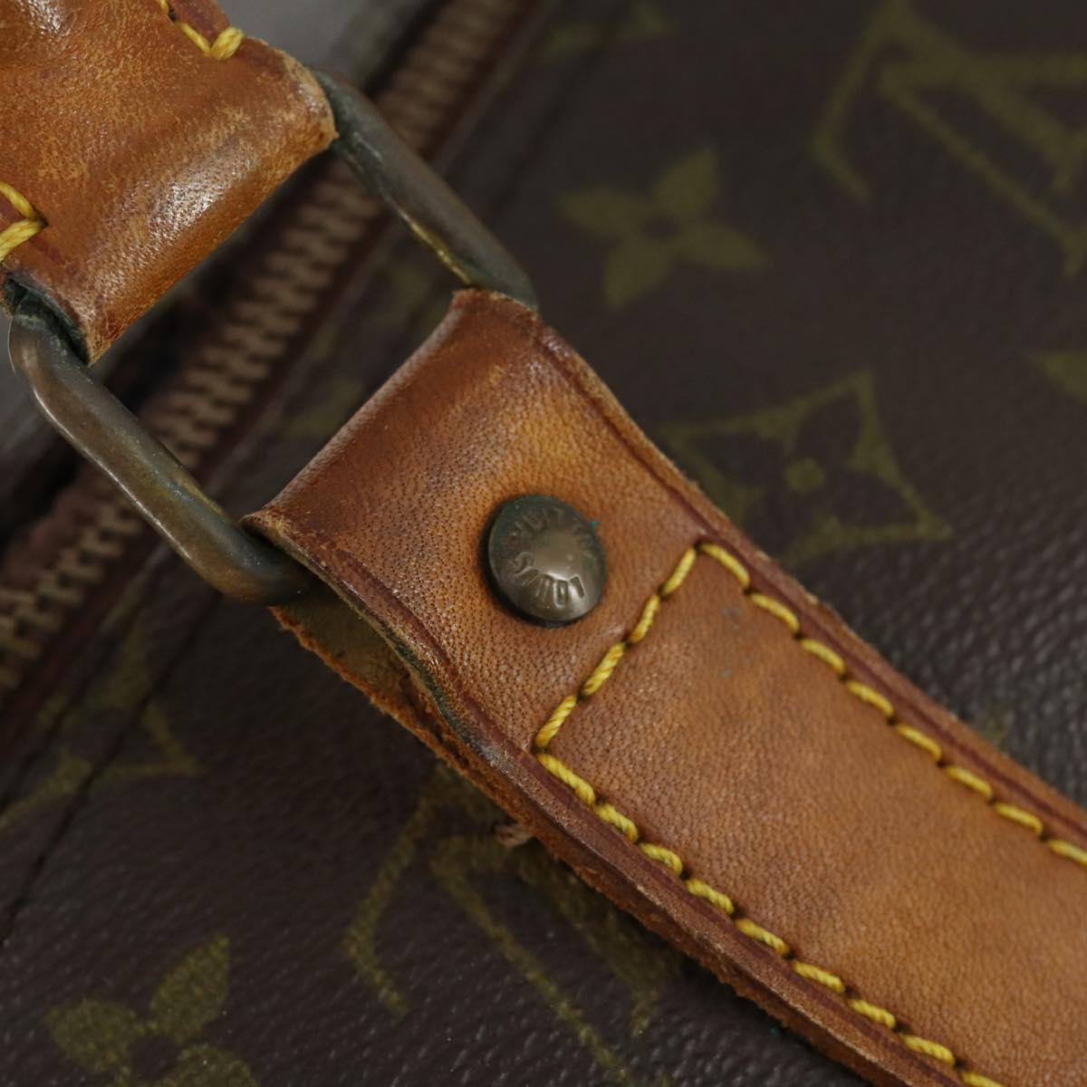 LOUIS VUITTON Monogram Keepall 55 Boston Bag Vintage M41424 LV Auth 162350