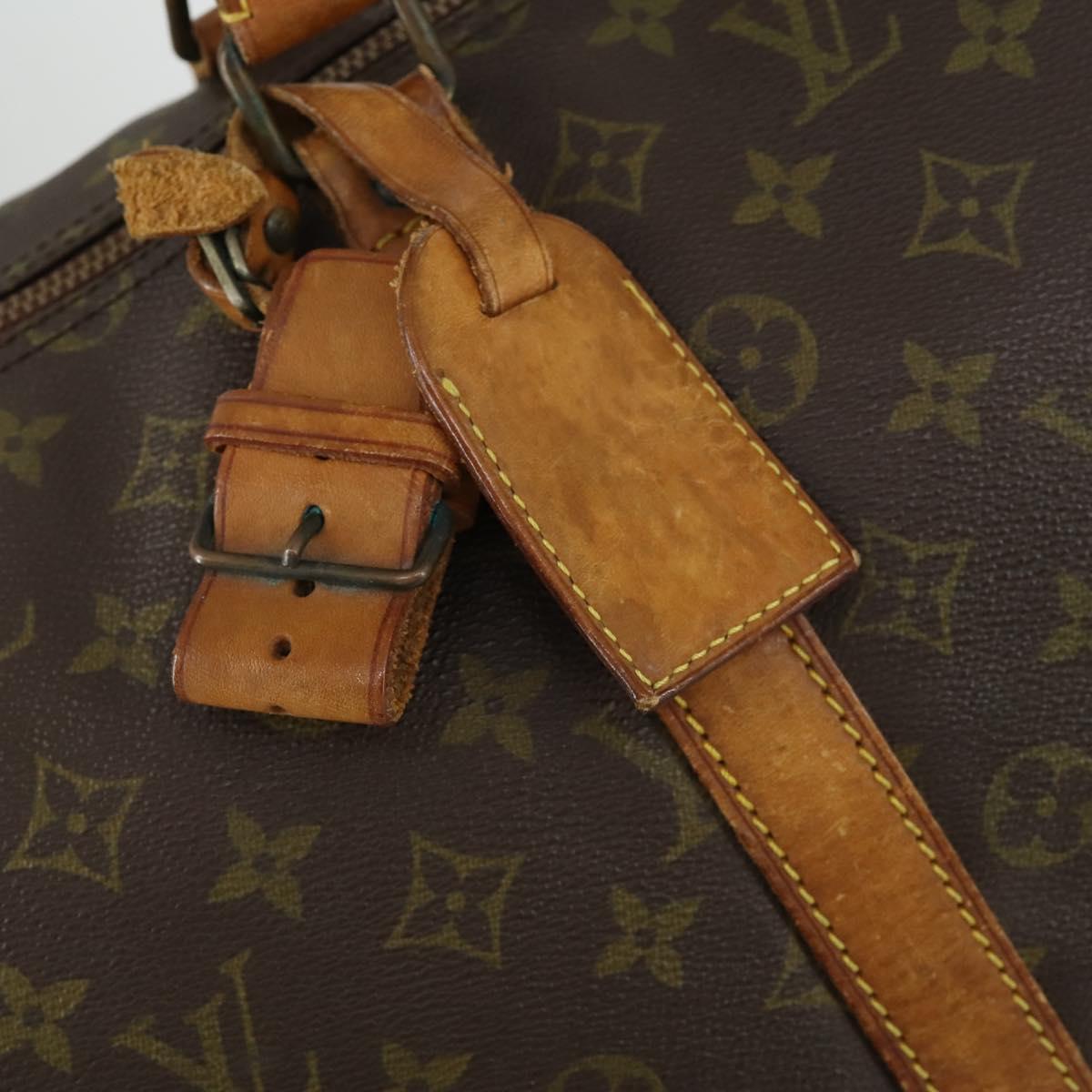 LOUIS VUITTON Monogram Keepall 55 Boston Bag Vintage M41424 LV Auth 162350