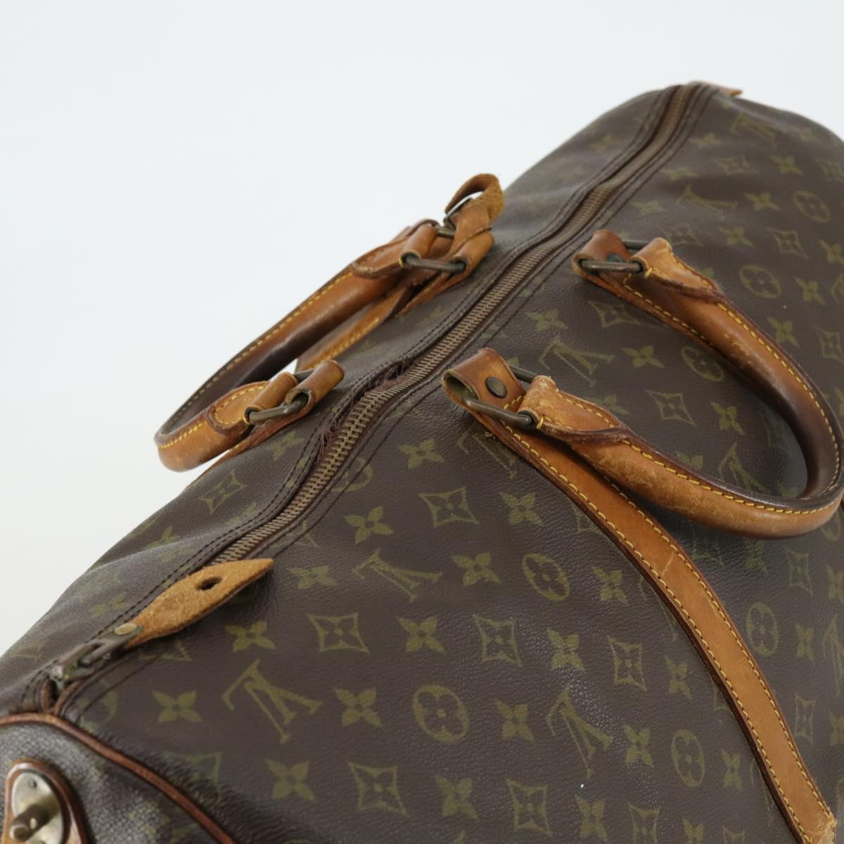 LOUIS VUITTON Monogram Keepall 55 Boston Bag Vintage M41424 LV Auth 162350