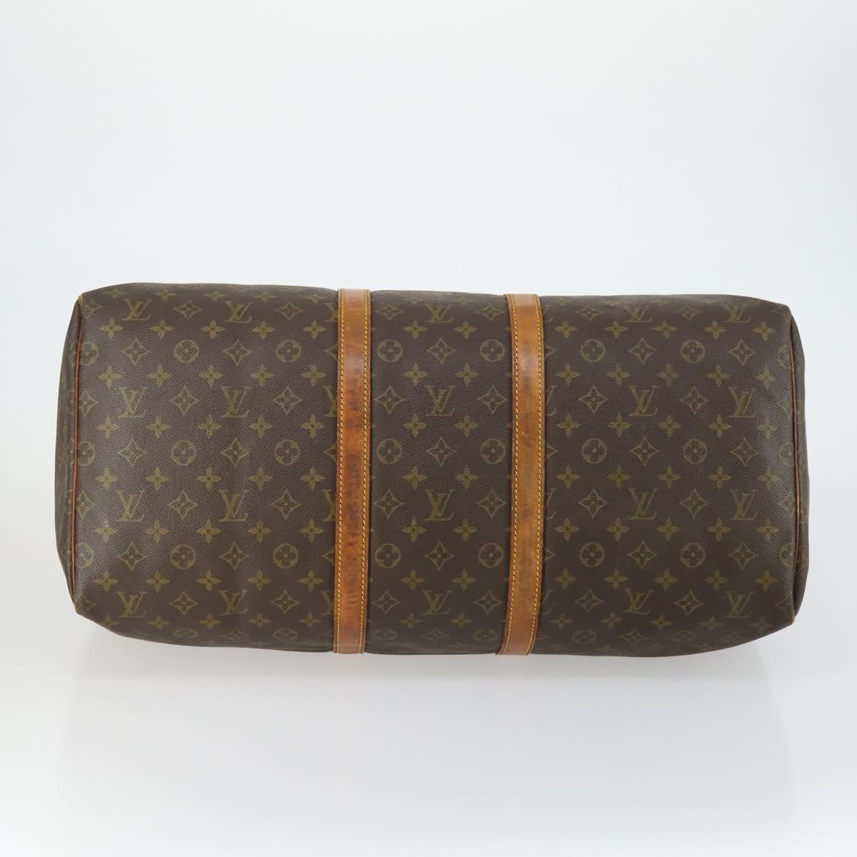 LOUIS VUITTON Monogram Keepall 55 Boston Bag Vintage M41424 LV Auth 162350
