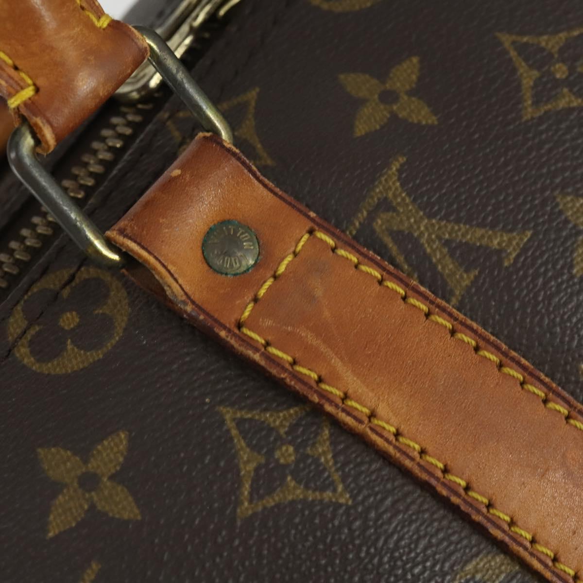 LOUIS VUITTON Monogram Keepall 45 Boston Bag M41428 LV Auth 162351