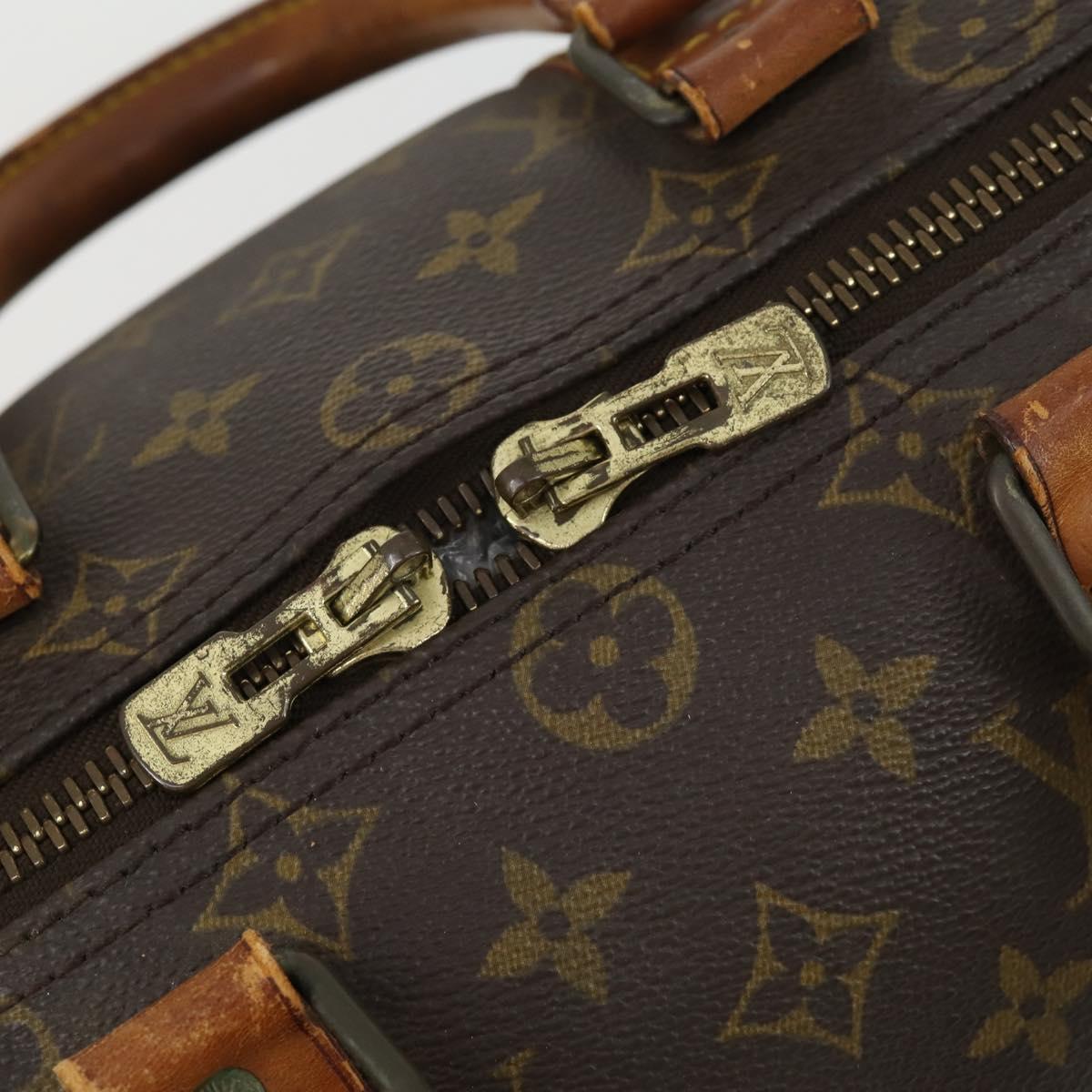 LOUIS VUITTON Monogram Keepall 45 Boston Bag M41428 LV Auth 162351
