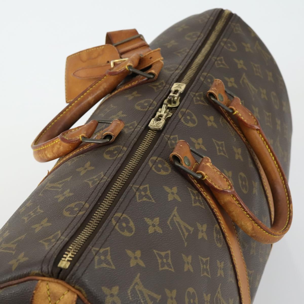 LOUIS VUITTON Monogram Keepall 45 Boston Bag M41428 LV Auth 162351