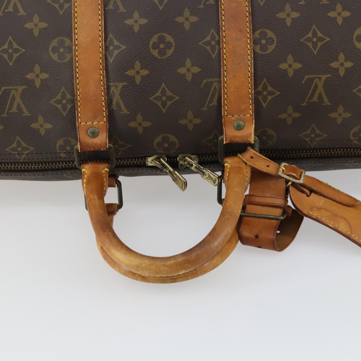 LOUIS VUITTON Monogram Keepall 45 Boston Bag M41428 LV Auth 162351
