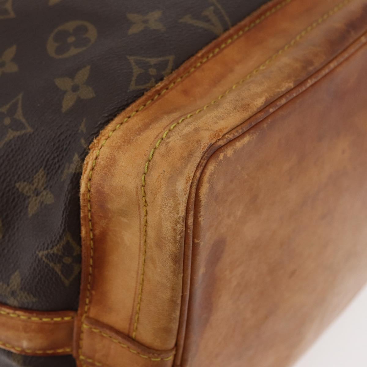 LOUIS VUITTON Monogram Noe Shoulder Bag M42224 LV Auth 162355