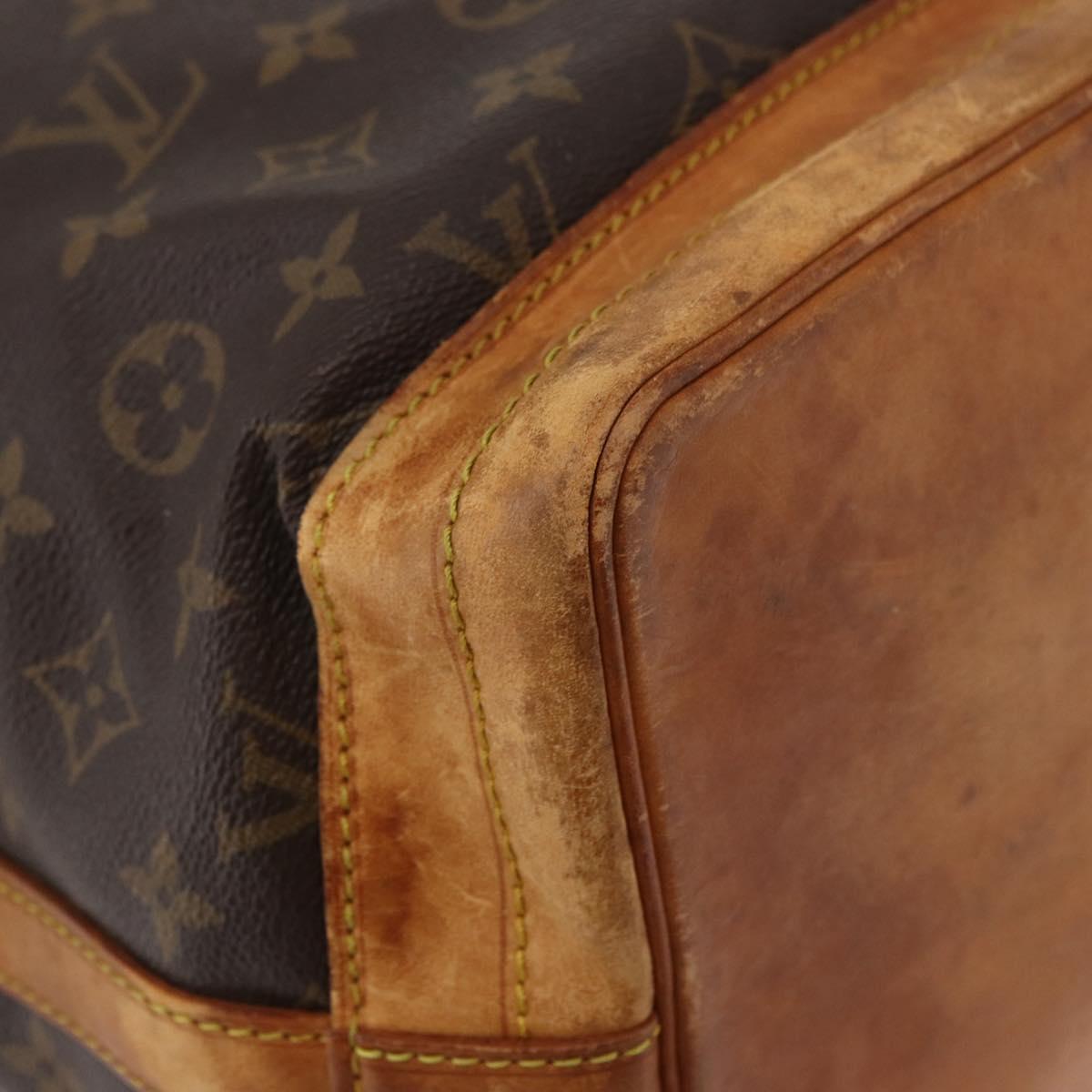 LOUIS VUITTON Monogram Noe Shoulder Bag M42224 LV Auth 162355