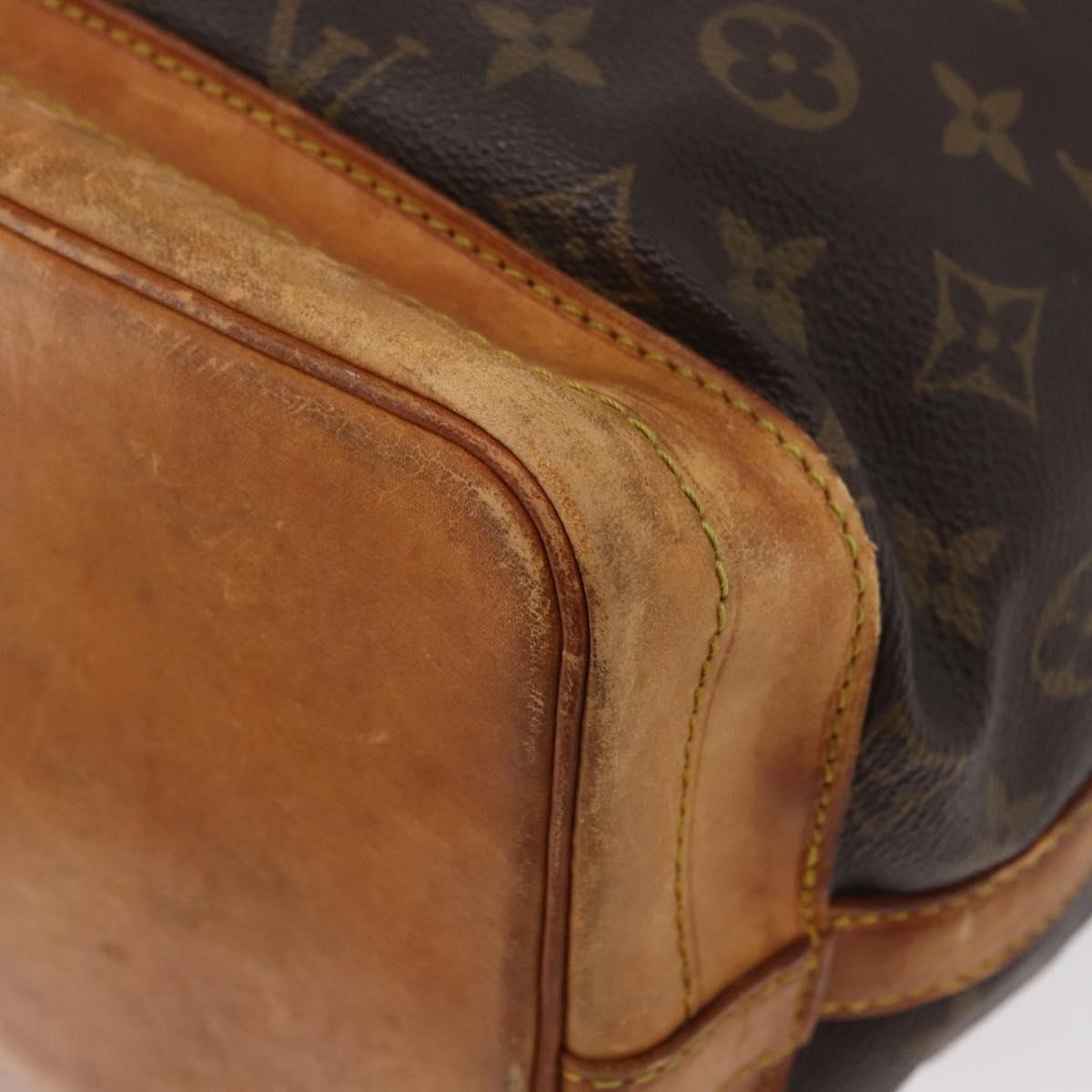 LOUIS VUITTON Monogram Noe Shoulder Bag M42224 LV Auth 162355