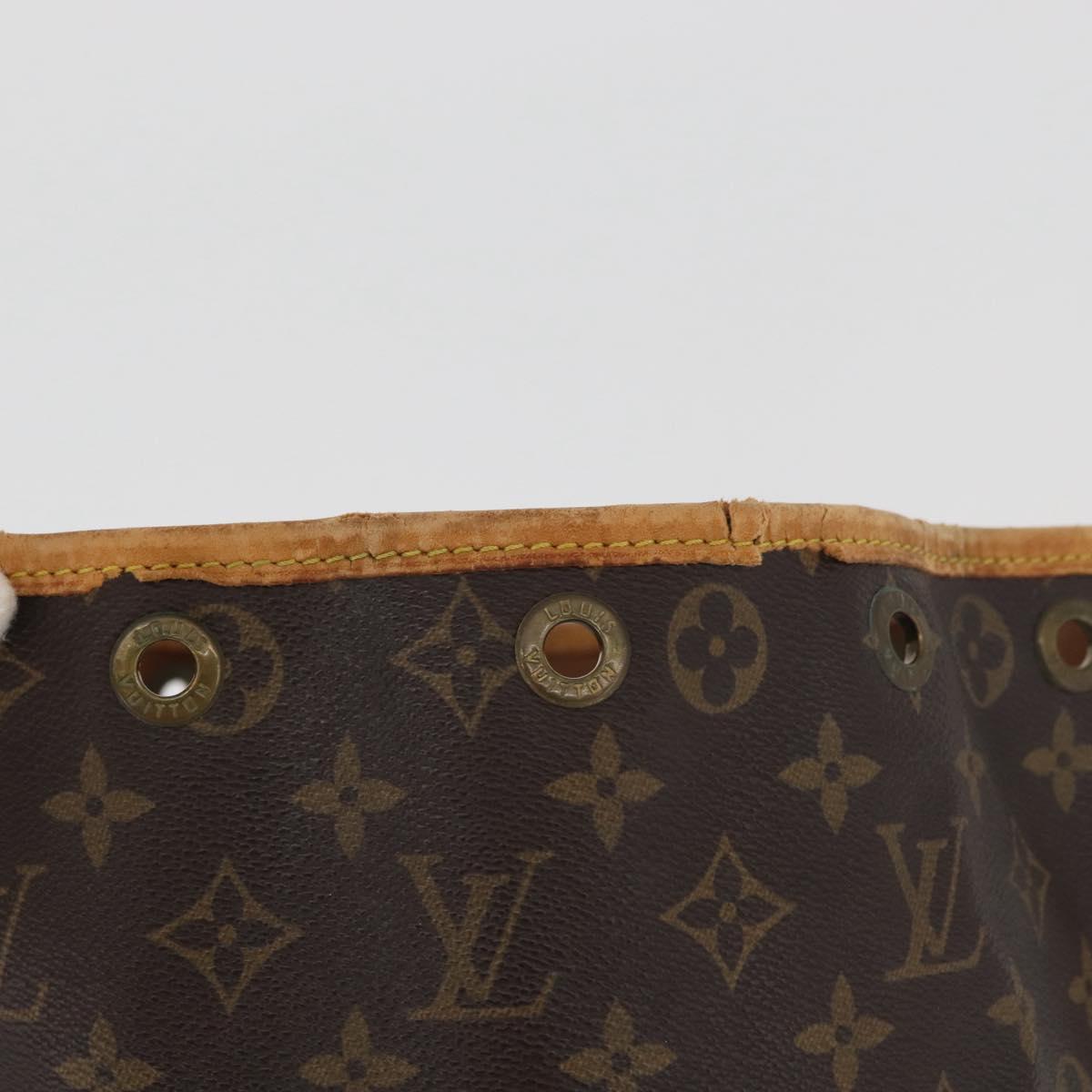 LOUIS VUITTON Monogram Noe Shoulder Bag M42224 LV Auth 162355