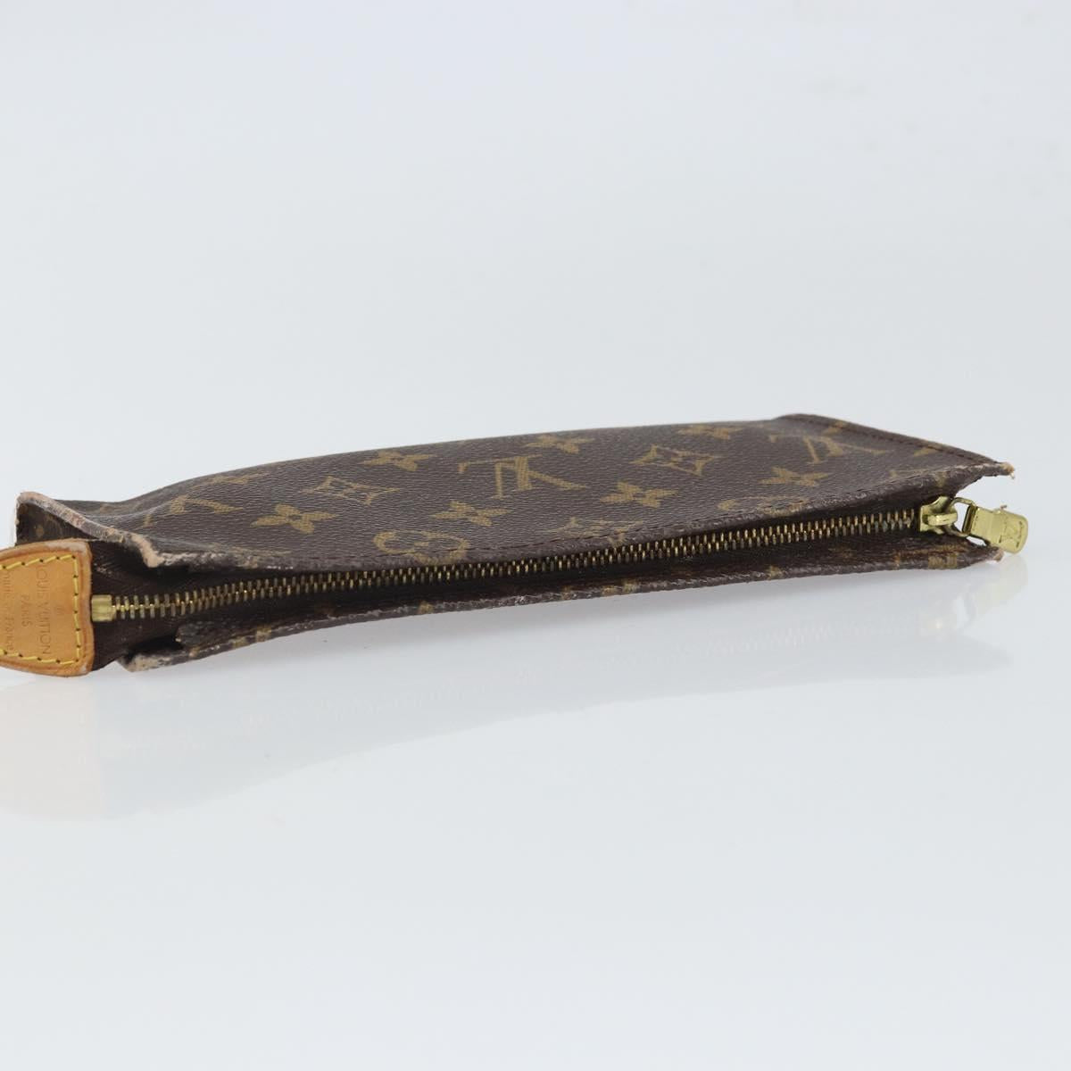 LOUIS VUITTON Monogram Bucket GM Accessory Pouch LV Auth 162357