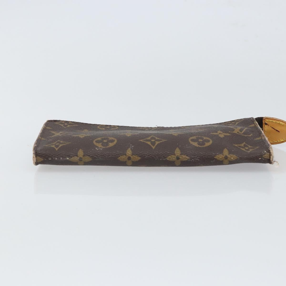 LOUIS VUITTON Monogram Bucket GM Accessory Pouch LV Auth 162357