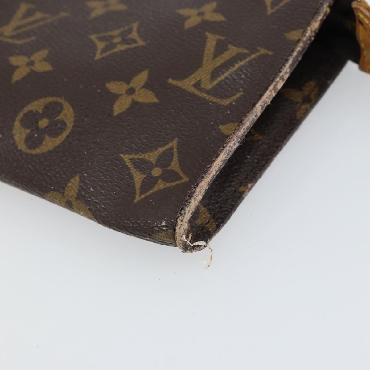LOUIS VUITTON Monogram Bucket GM Accessory Pouch LV Auth 162357