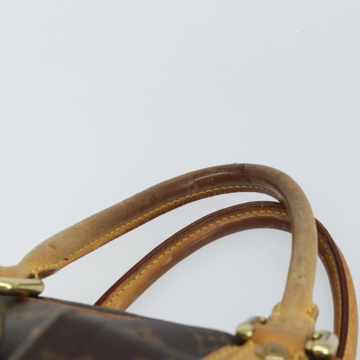 LOUIS VUITTON Monogram Manhattan PM Hand Bag M40026 LV Auth 162359