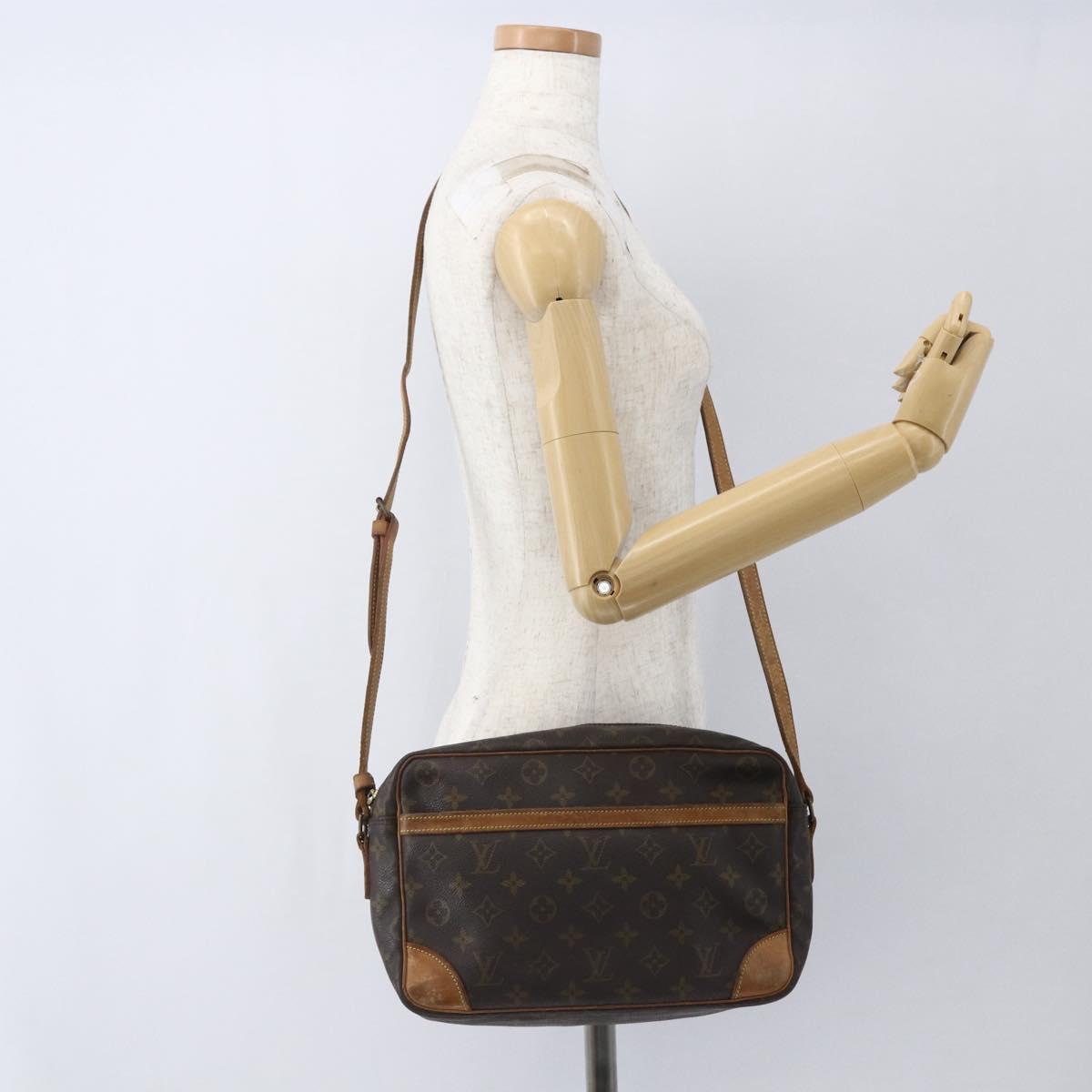 LOUIS VUITTON Monogram Trocadero 27 Shoulder Bag M51274 LV Auth 162363