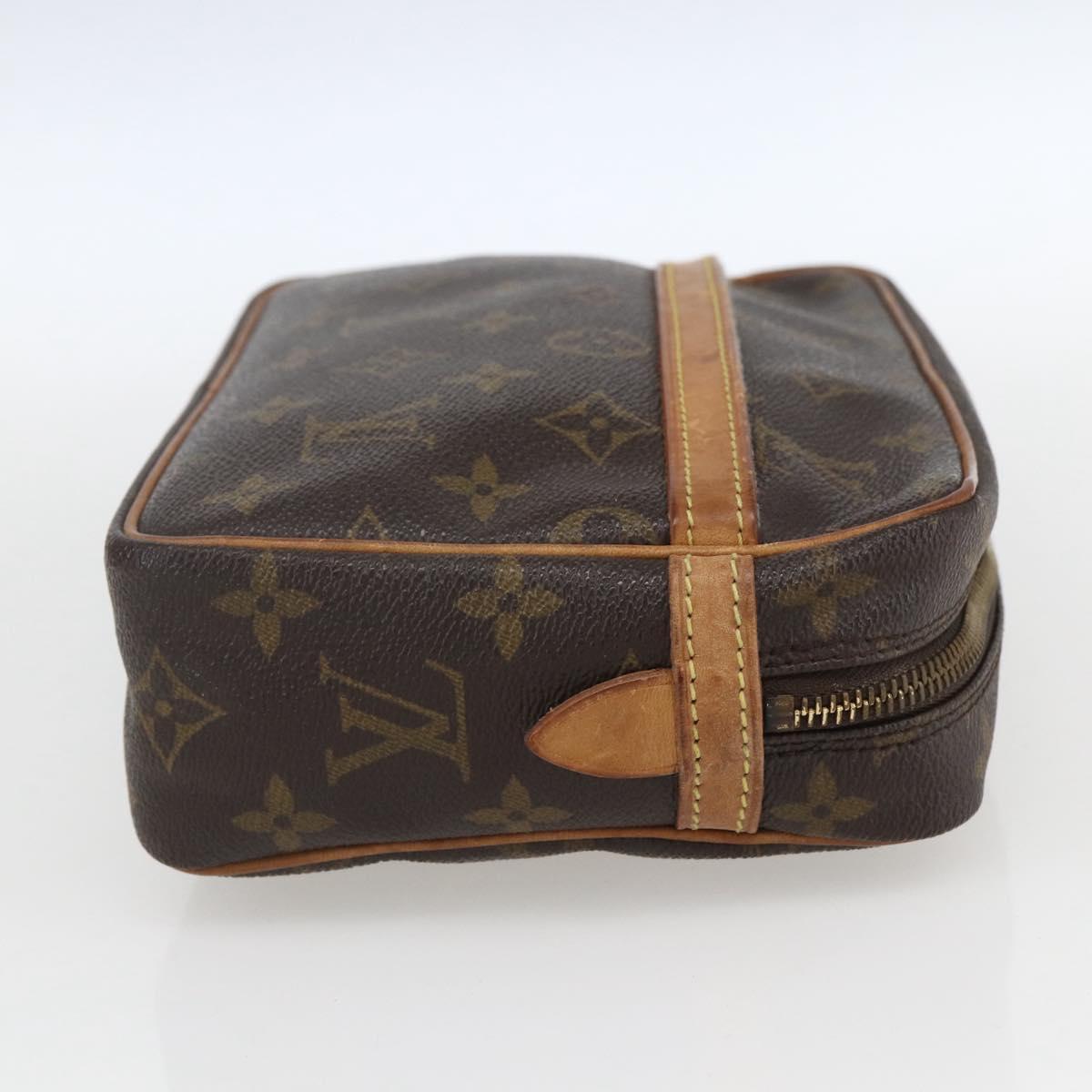 LOUIS VUITTON Monogram Compiegne 23 Clutch Bag M51847 LV Auth 162367
