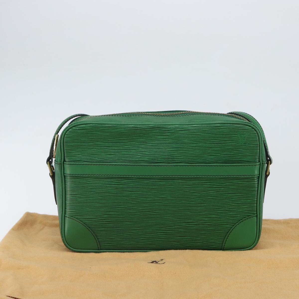 LOUIS VUITTON Epi Trocadero 27 Shoulder Bag Green M52314 LV Auth 162369