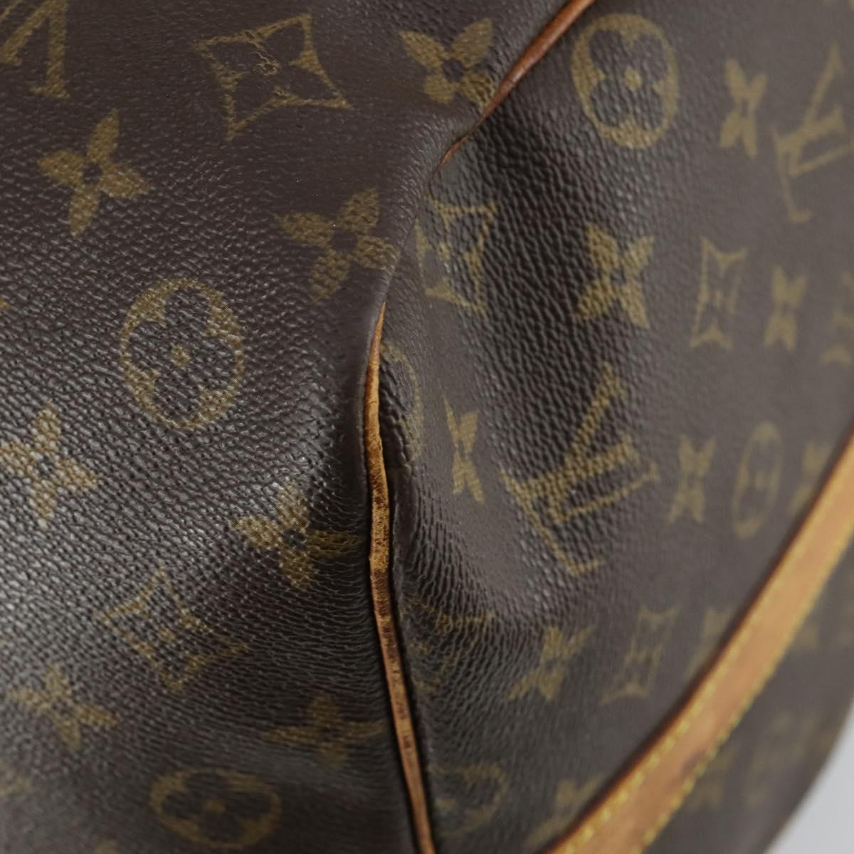 LOUIS VUITTON Monogram Keepall Bandouliere 60 Boston Bag M41412 LV Auth 162428