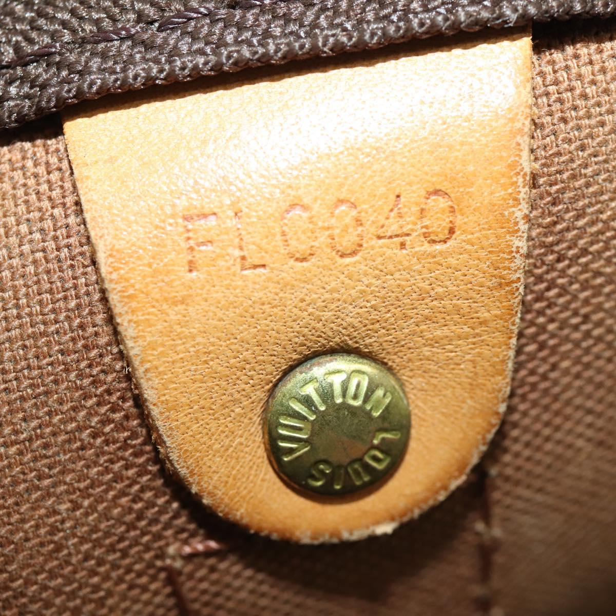 LOUIS VUITTON Monogram Keepall Bandouliere 60 Boston Bag M41412 LV Auth 162428