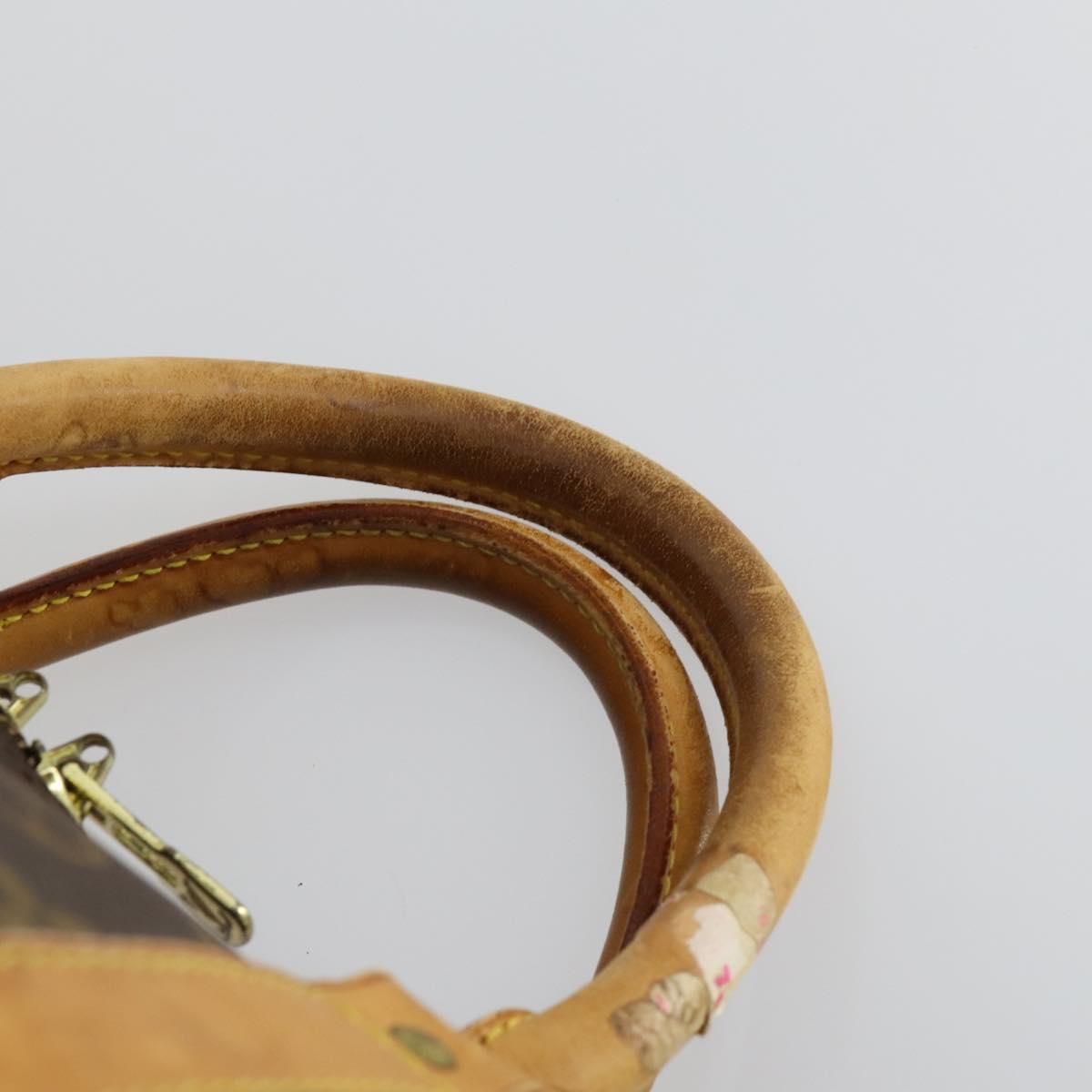 LOUIS VUITTON Monogram Keepall Bandouliere 60 Boston Bag M41412 LV Auth 162428