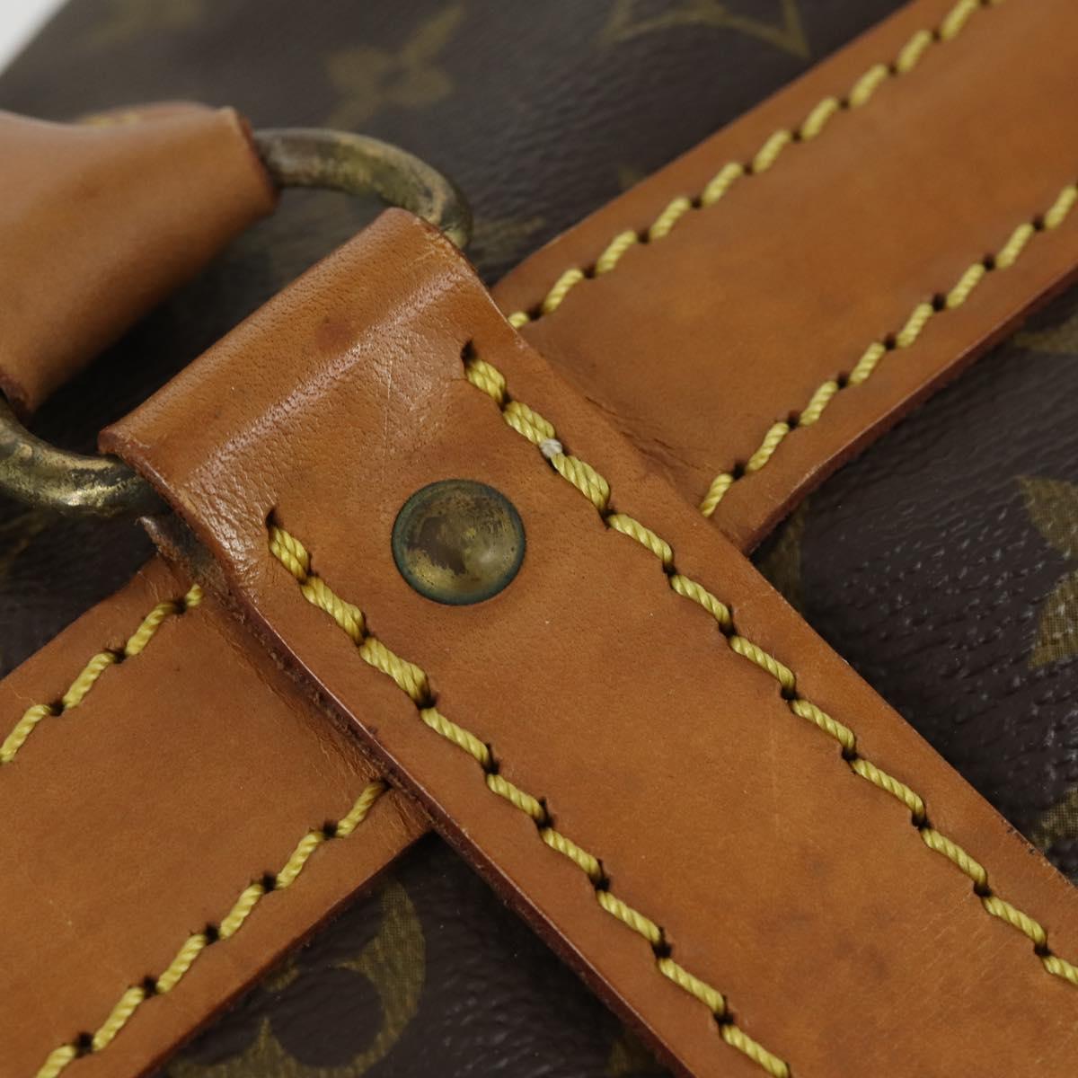 LOUIS VUITTON Monogram Sac Chasseur 40 Pet Carry M41924 LV Auth 162430
