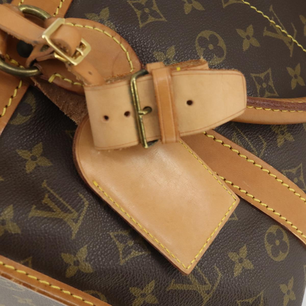 LOUIS VUITTON Monogram Sac Chasseur 40 Pet Carry M41924 LV Auth 162430